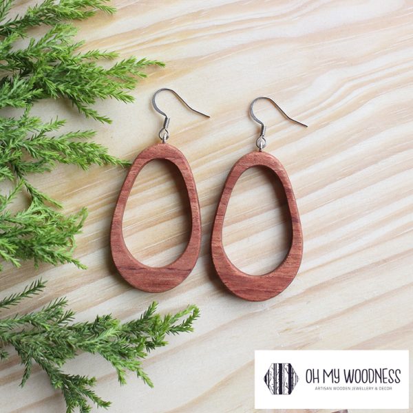 Wooden-earrings-Rosewood-double-ovals