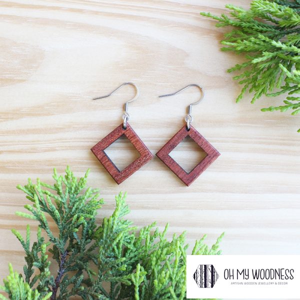 Wooden-Earrings-Rosewood-Double-Squares-small